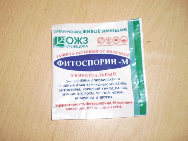 Fitosporin -M - engrais chimiques pour la protection contre les maladies
