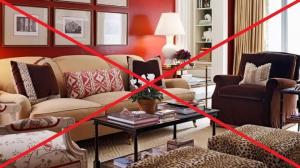 7 la plupart des erreurs courantes qui devraient être évitées lorsque vous placez les meubles de la maison.