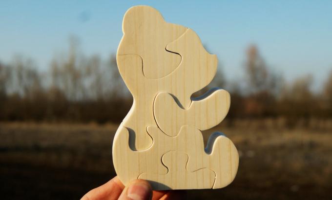 puzzle en bois "The Bear"