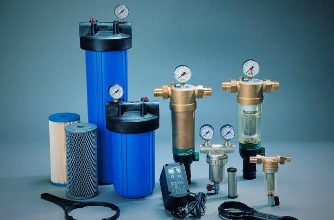 Filtres pour la purification de l'eau. Image Source: Yandex Image
