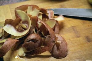Épluchures de pommes de terre, pourquoi ne pas être mis au rebut et comment utiliser à bon escient le jardin