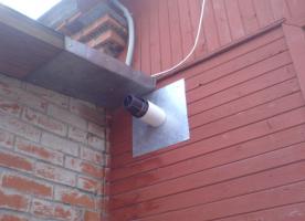 Le chauffage d'une maison privée (dispositif de ventilation dans la chaudière)