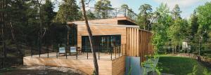 Méthode du budget de finition extérieure maison en bois naturel
