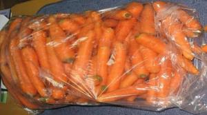Comment garder les carottes dans un sac en plastique jusqu'à la prochaine récolte.