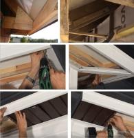 Dépôt débord du toit: soffites toiture, comment faire un fichier