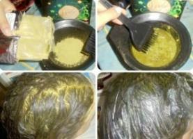 Incolore henné pour les cheveux: l'utilisation et l'application de