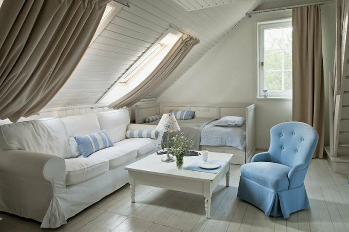 Chambre dans des couleurs vives. Source photo: foto-interiors.com