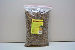Vermiculite. Lors de l'utilisation de cultures cultivées à