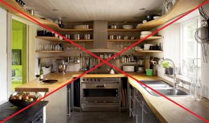 5 la plupart des erreurs les plus courantes pour meubler une petite cuisine.